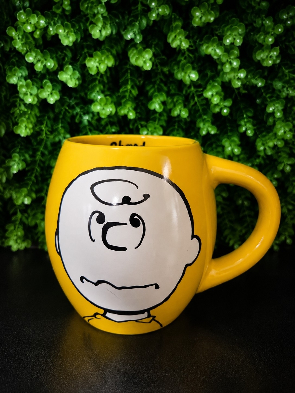 Bioworld Yellow Charlie Brown Face Ceramic Mug